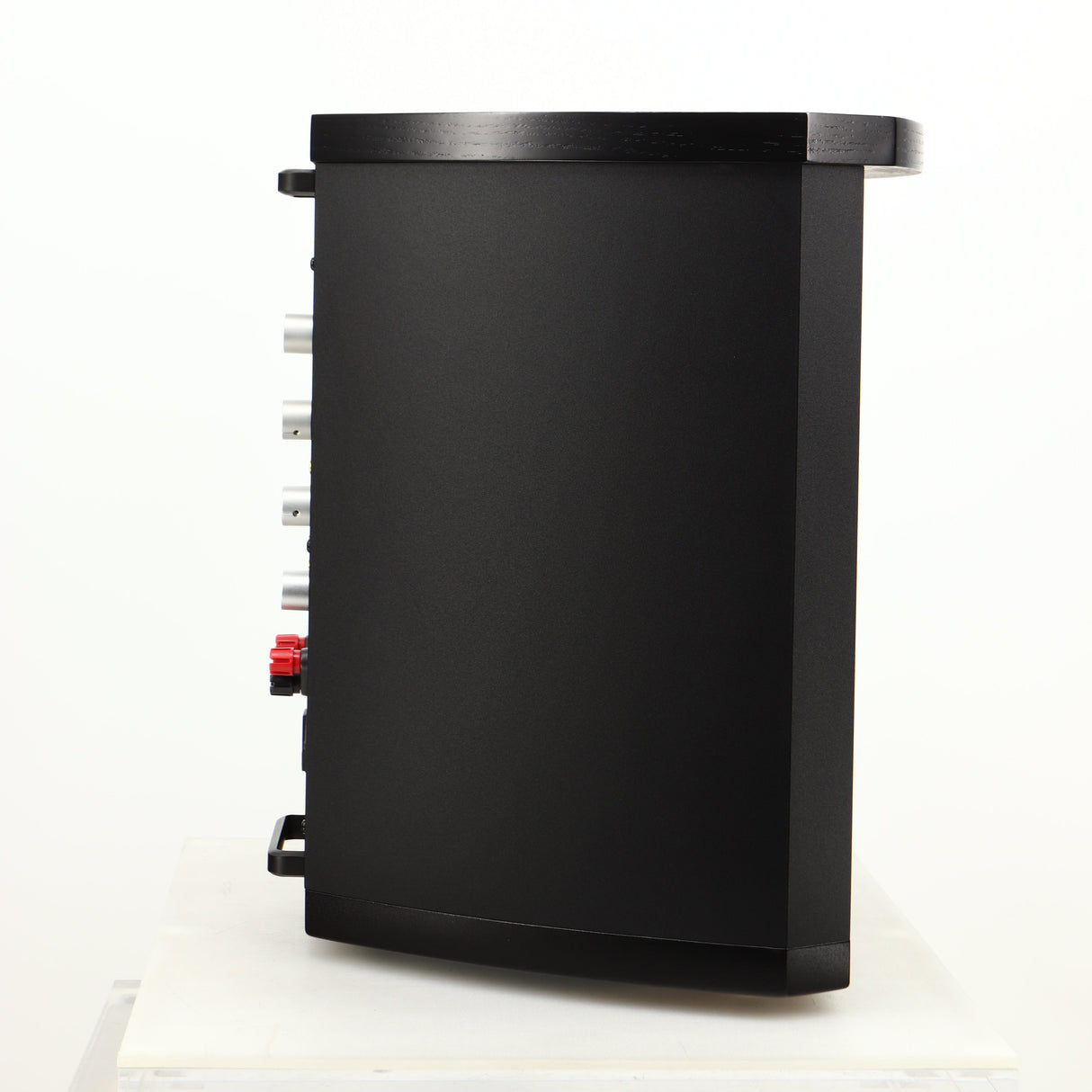 Left side view of a used Martin Logan Grotto I Subwoofer in a black finish