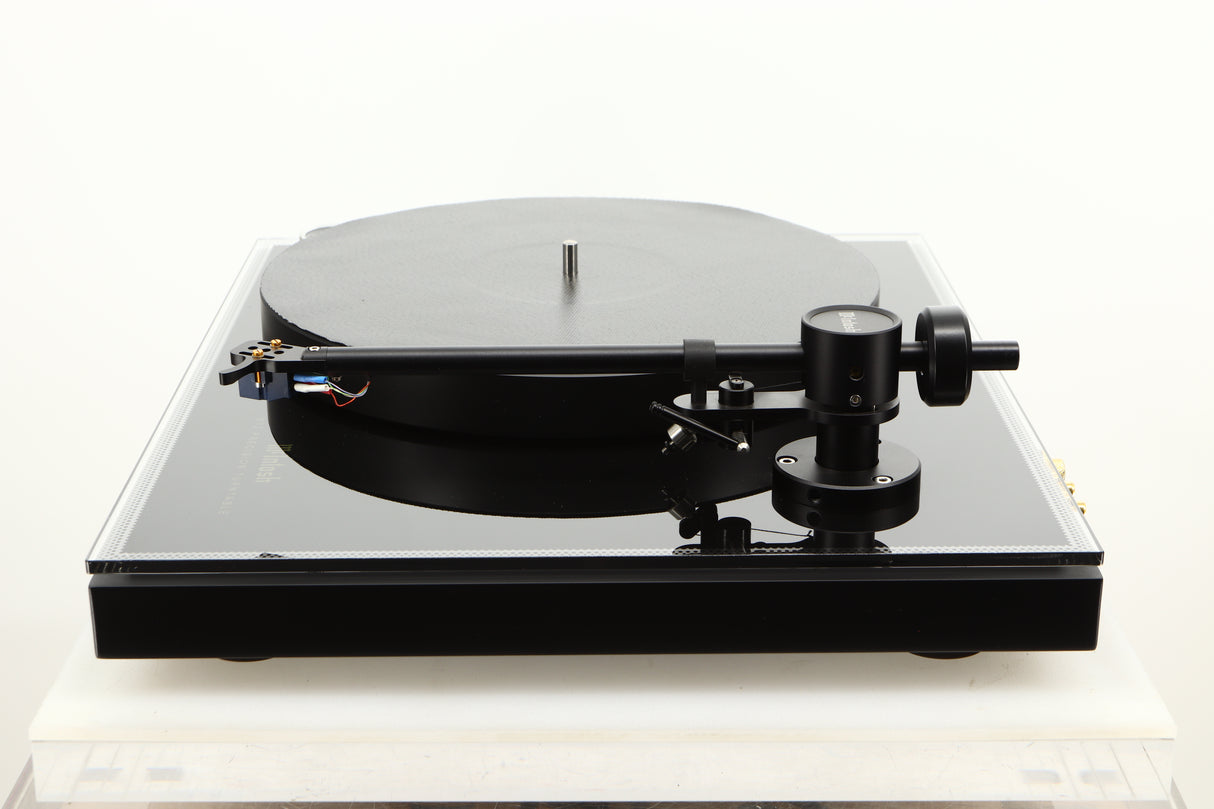 Side view of a used McIntosh MT2 Turntable