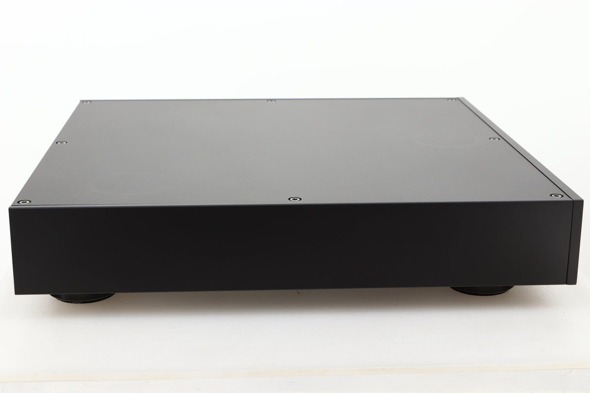 Side view of a used Melco HA-N1Z/2EX-H60 Music Server in Black finish