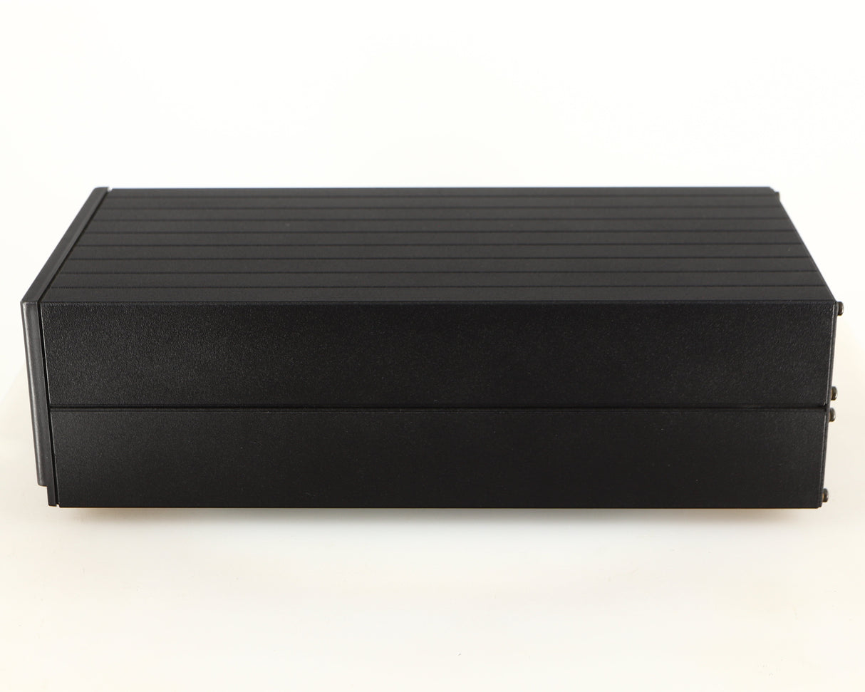 Right side view of a used Meridian 203 Digital Analogue Converter in a black finish