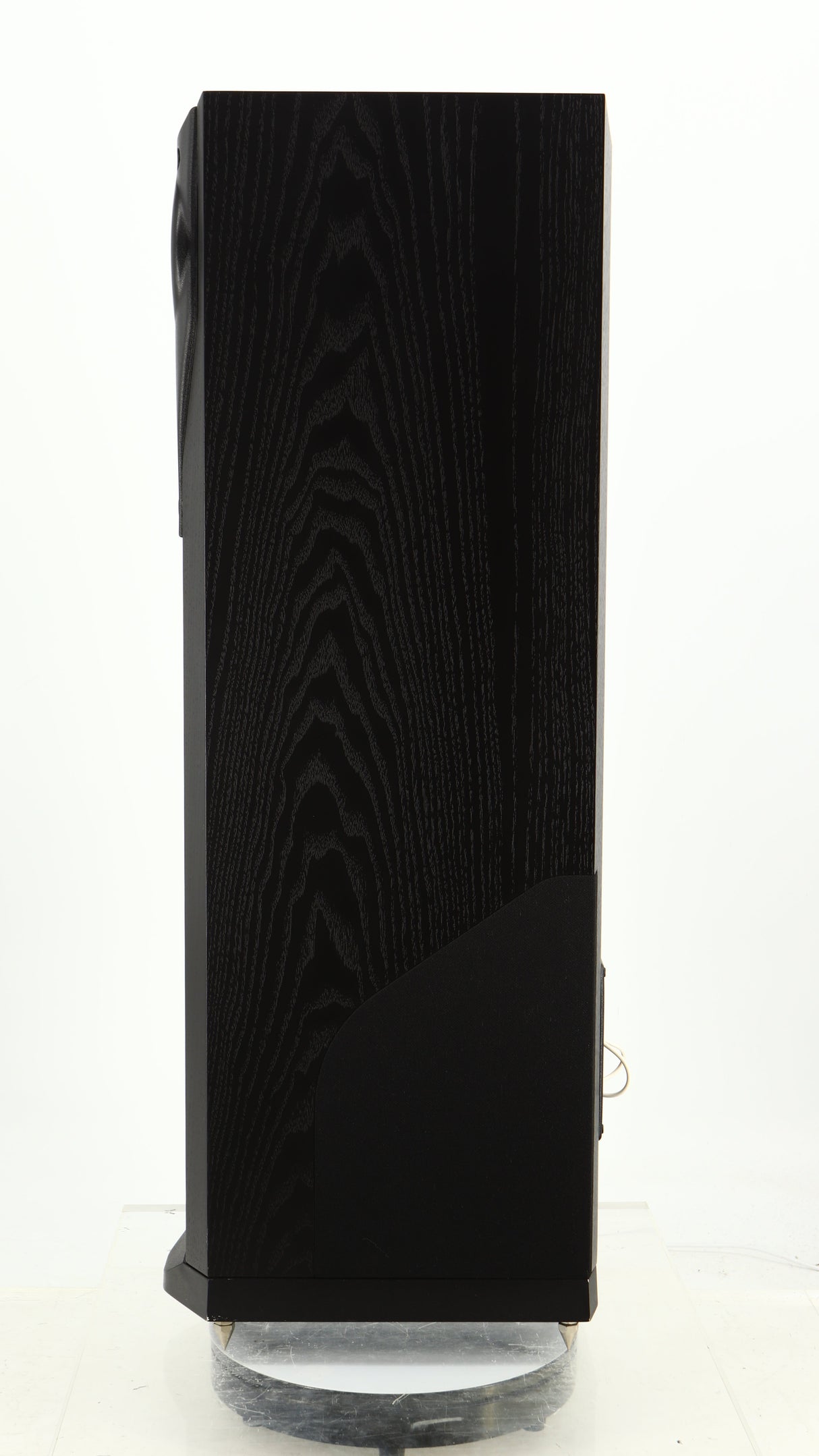 Right side view of a used Mission 782 Floorstanding Speaker in a black finish