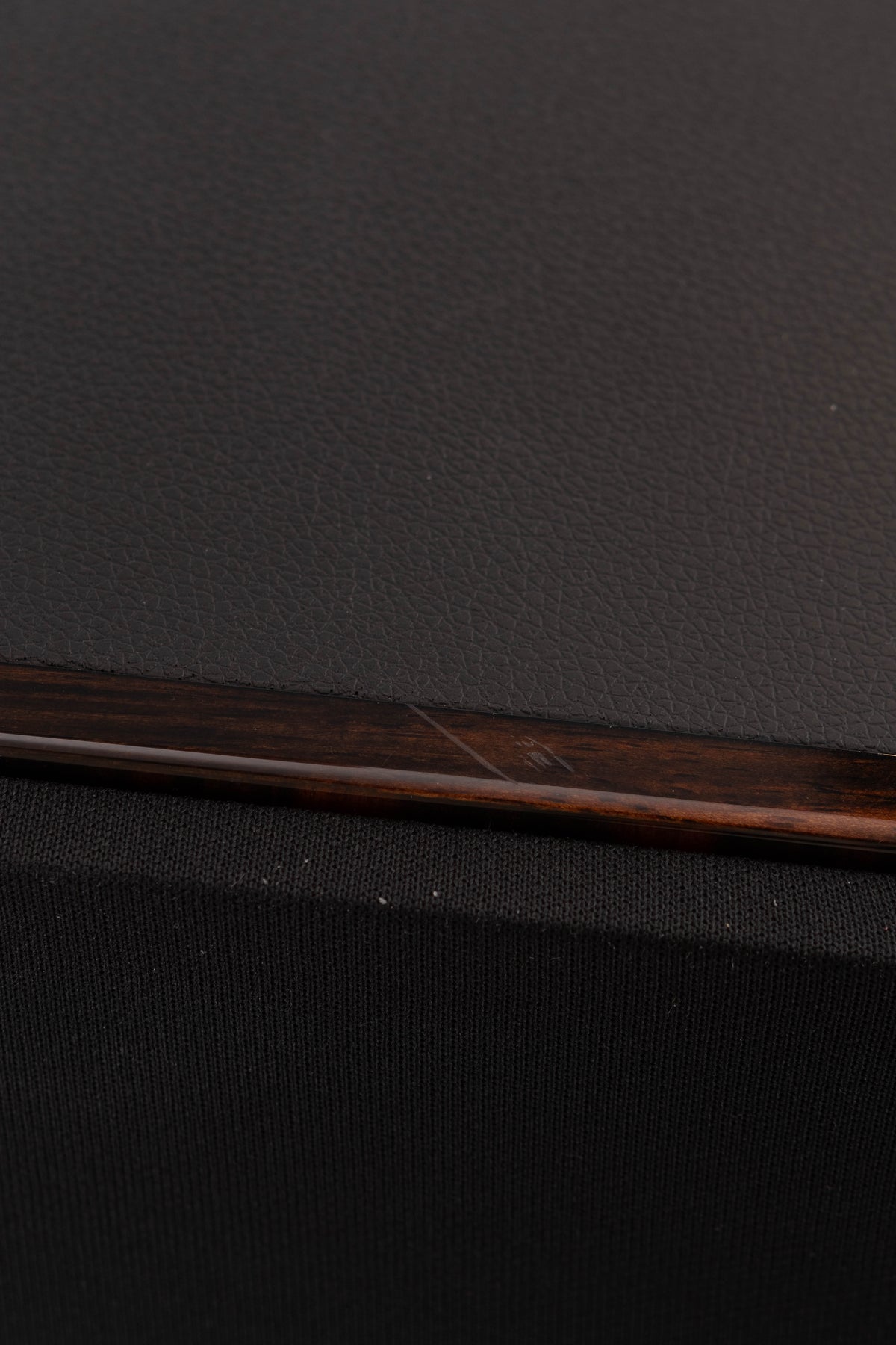 Close up view of a used Monitor Audio Gold 300 Floorstanding Speakers in Piano Ebony