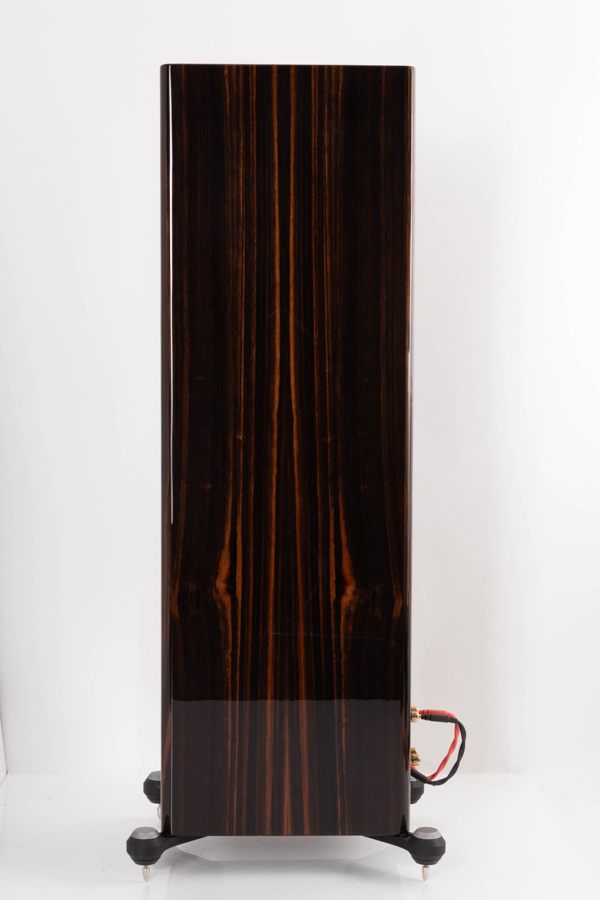 Side view of a used Monitor Audio Gold 300 Floorstanding Speakers in Piano Ebony