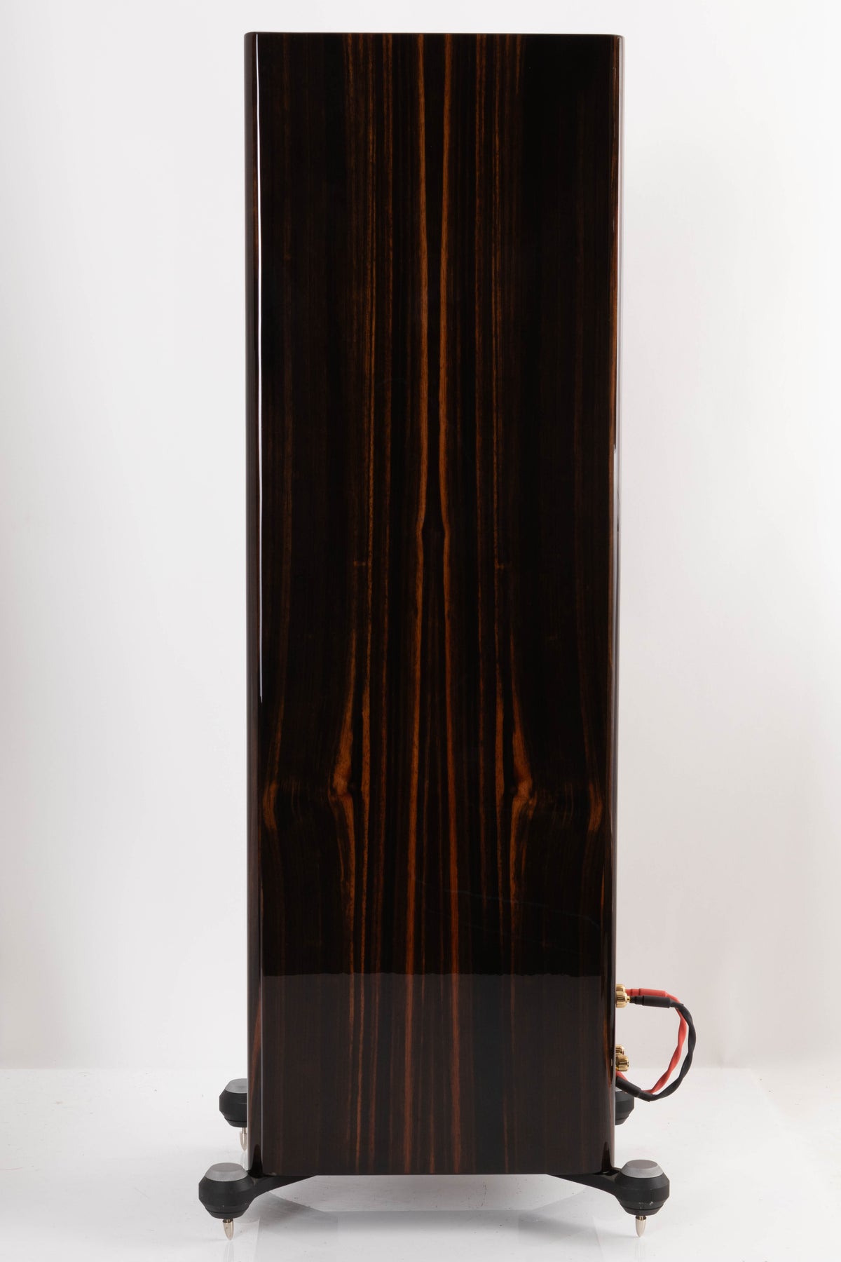 Side view of a used Monitor Audio Gold 300 Floorstanding Speakers in Piano Ebony
