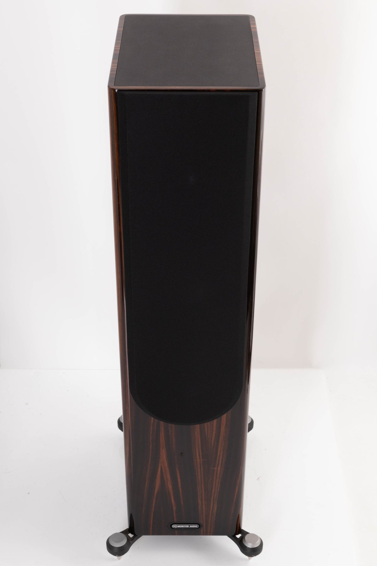 Top view of a used Monitor Audio Gold 300 Floorstanding Speakers in Piano Ebony