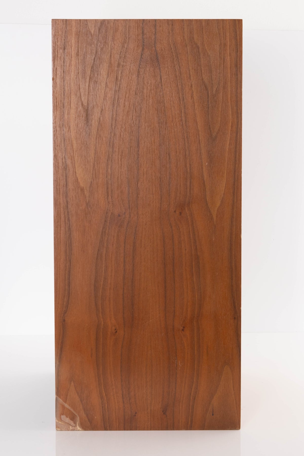 Right side view of a used Monitor Audio MA5 Series II Standmount Speakers in a Teak finish