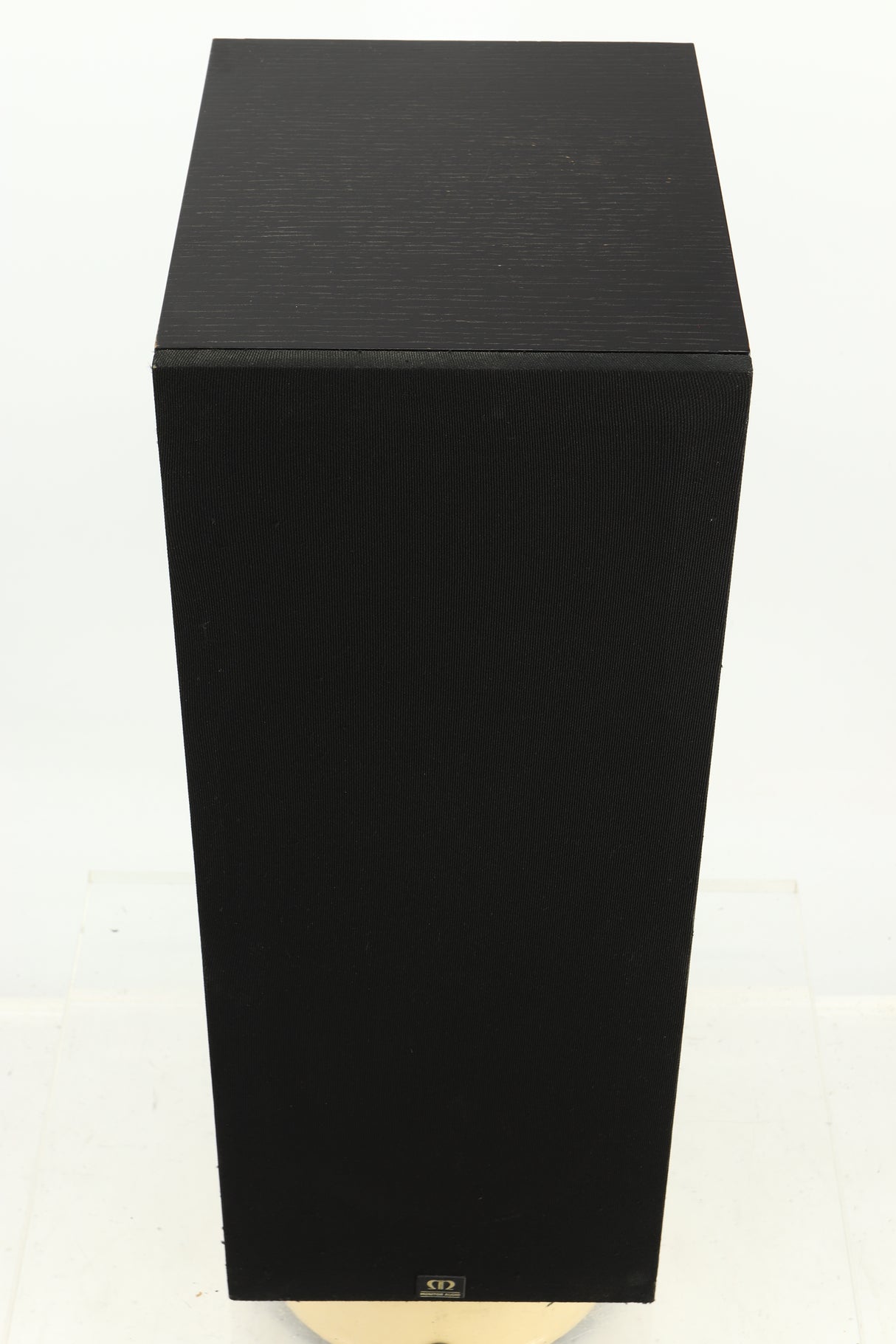 Top view of a used Monitor Audio R352 Standmount Speakers in Black Ash finish