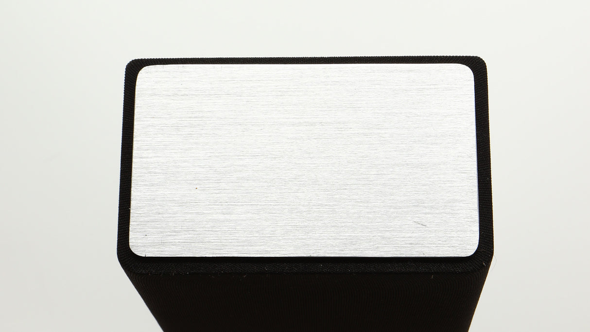 One side of a used Monitor Audio SB-4 Soundbar in a black finish