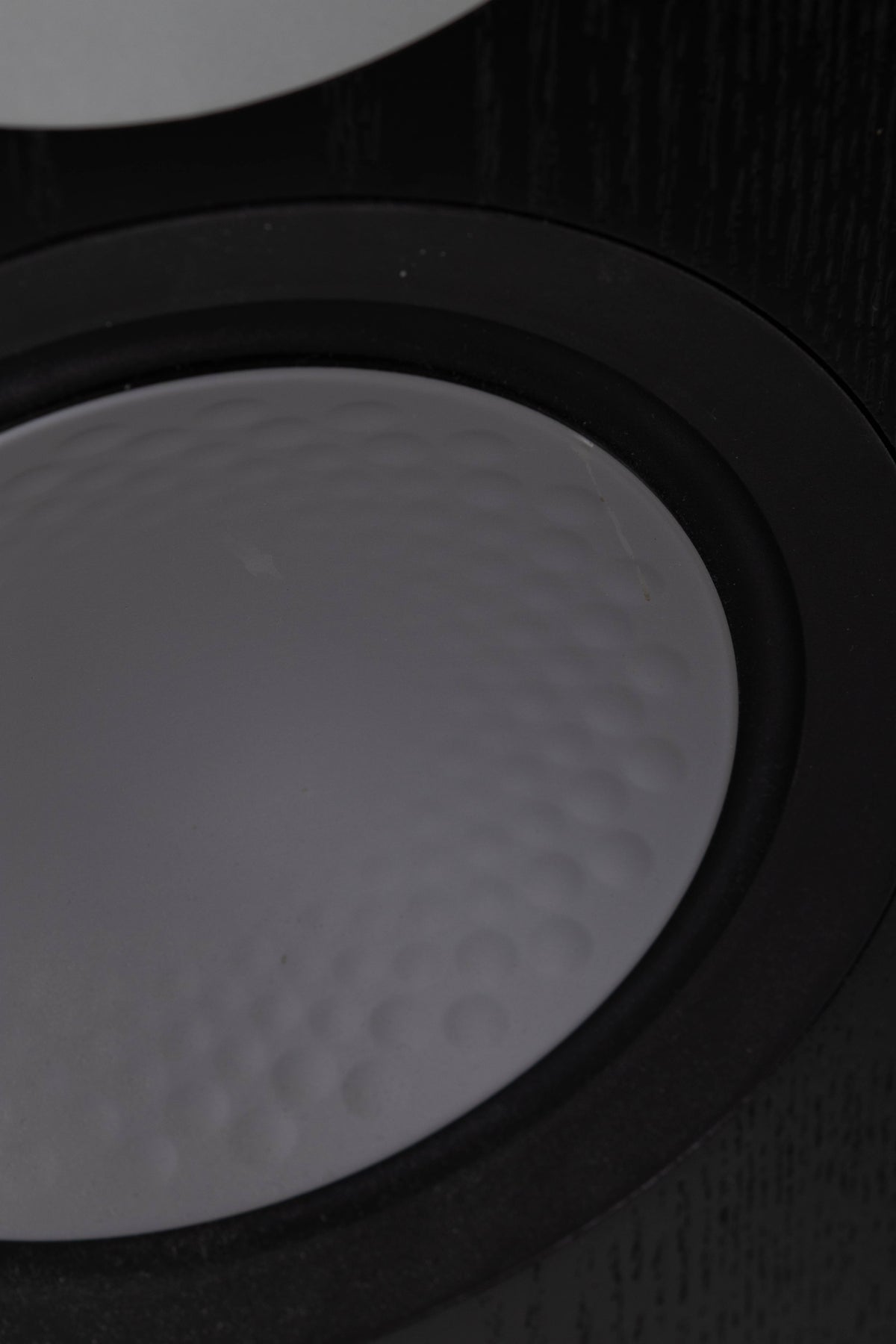Close up view of a used Monitor Audio Silver 200 Floorstanding Speaker in Black Oak