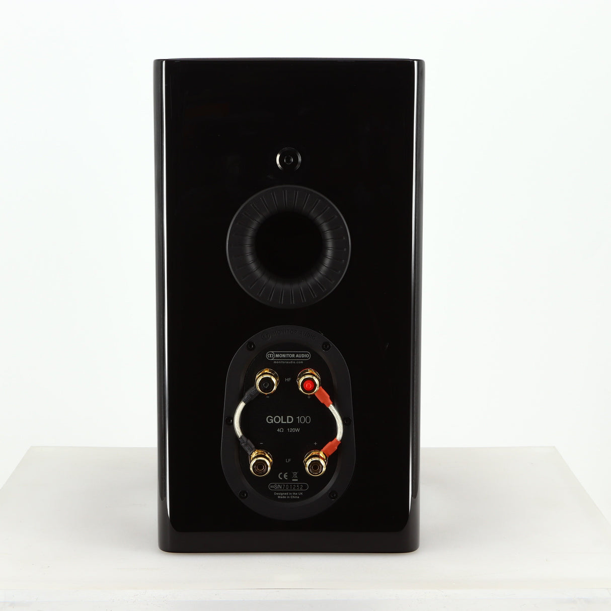 Monitor Audio Gold 100 5G Standmount Speakers - Black Gloss