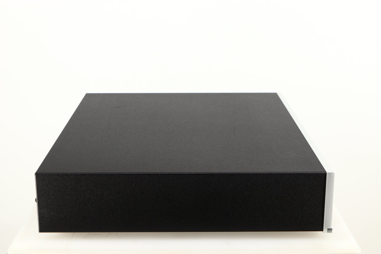Left side view of a used Musical Fidelity A3 24 192 Upsampling DAC