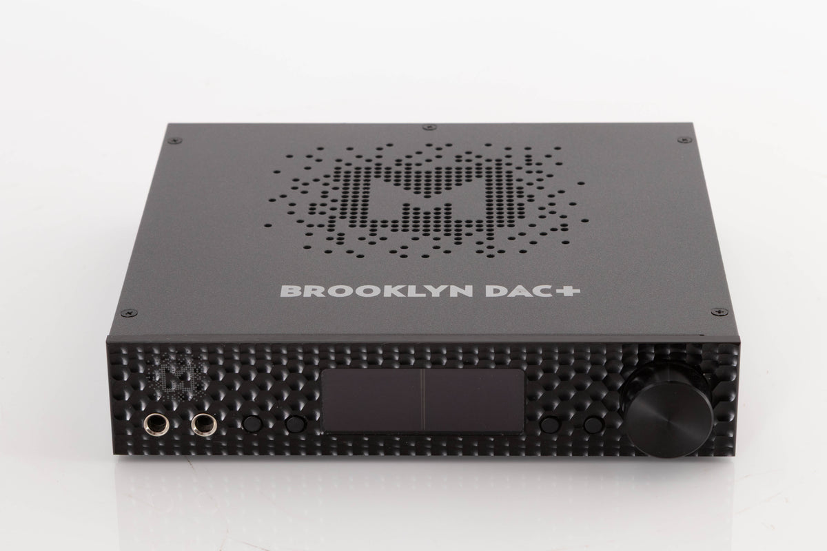 Front view of a used Mytek Brooklyn DAC+ Digital Analogue Converter