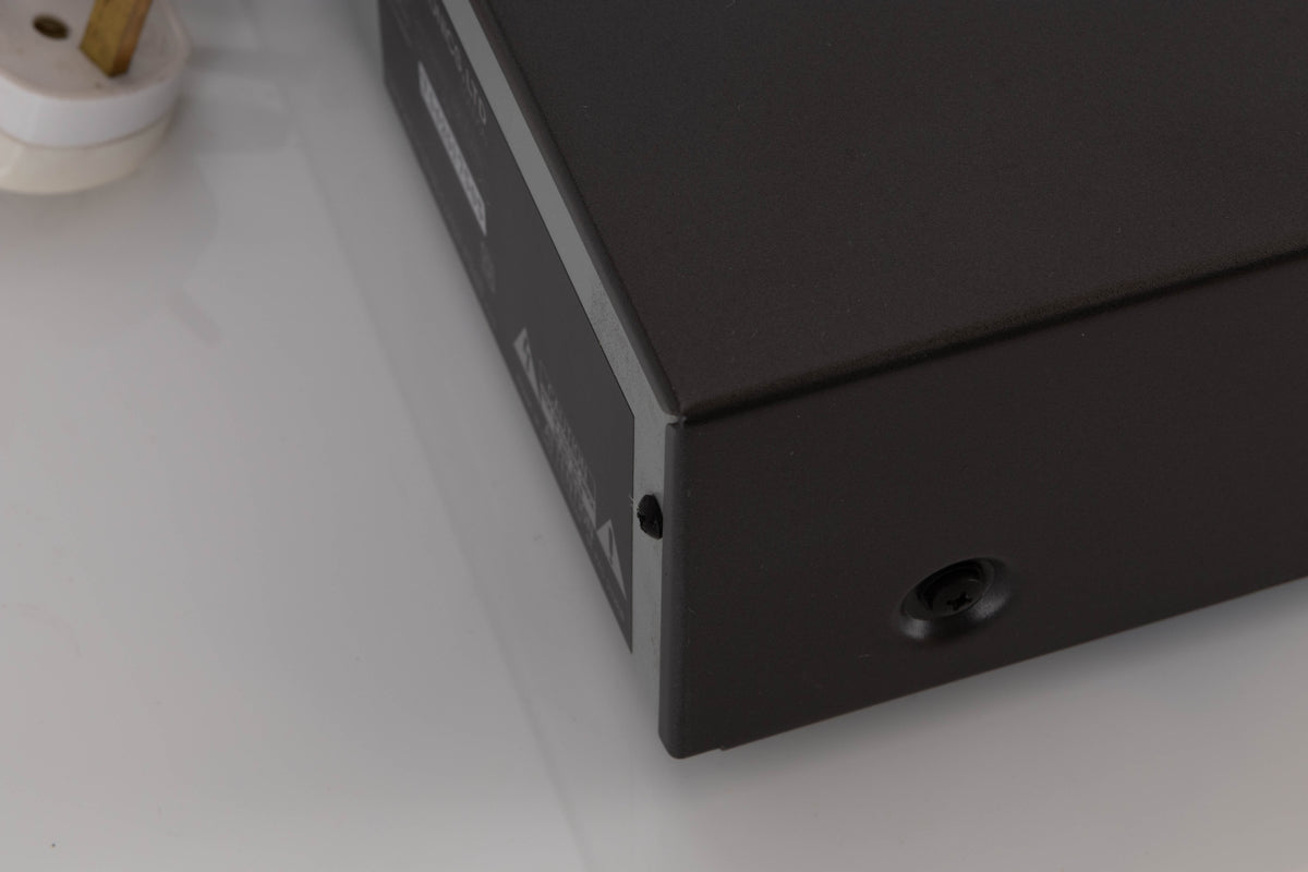 Rear left corner of a used NAD 5425 CD Player