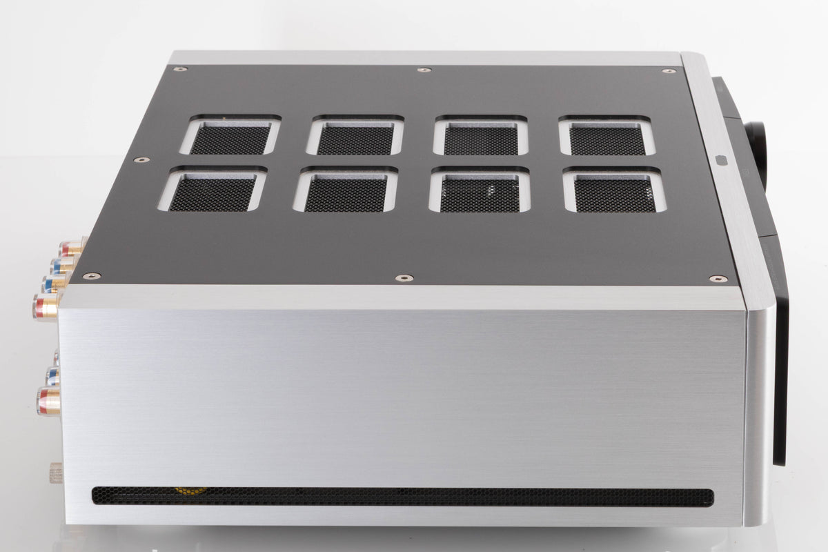 Left side view of a used NAD M33 V1 BluOS Streaming DAC Integrated Amplifier