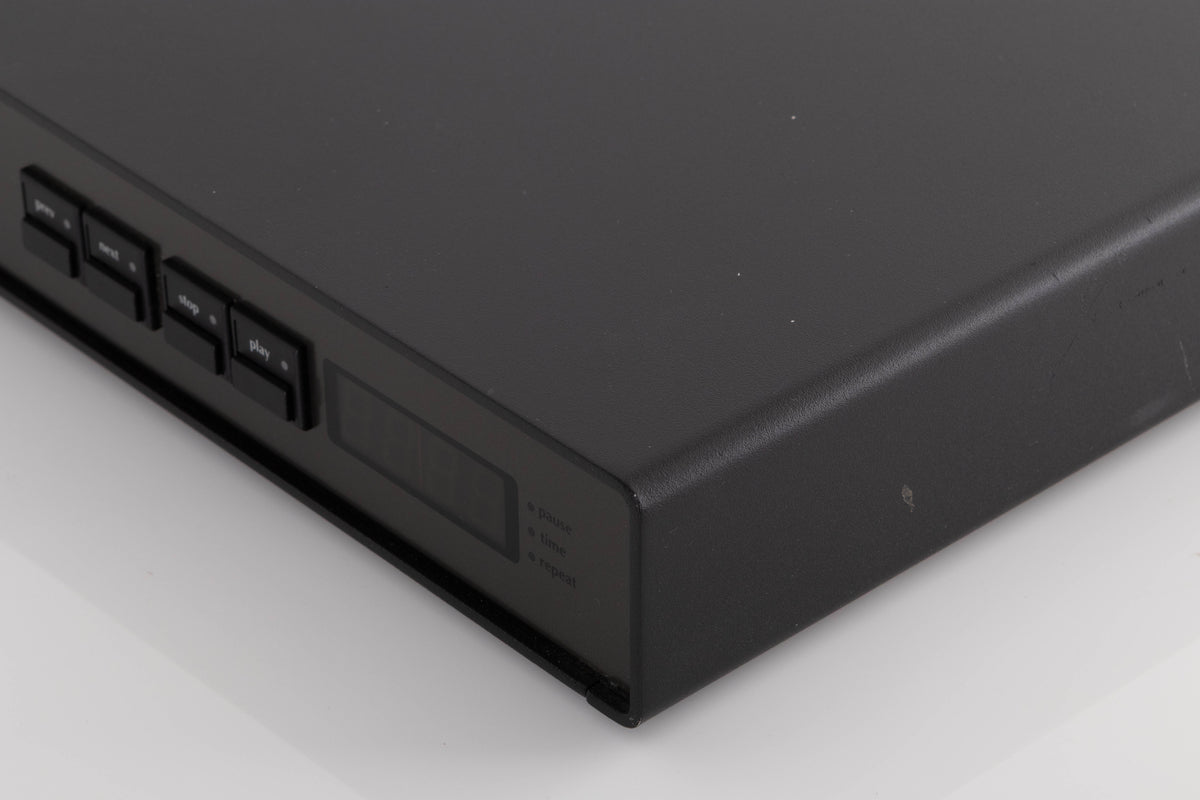 Front right corner view of a used Naim CD3 CD Player