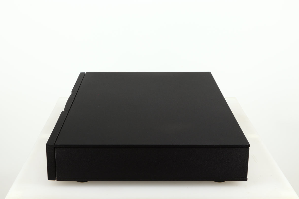 Right side view of a used Naim CD5 CD Player in a black finish