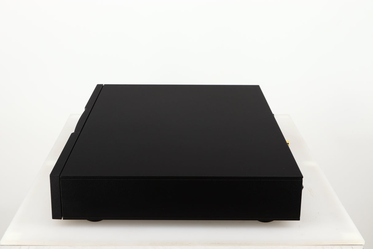 Right side view of a used Naim CD5X CD Player in a black finish