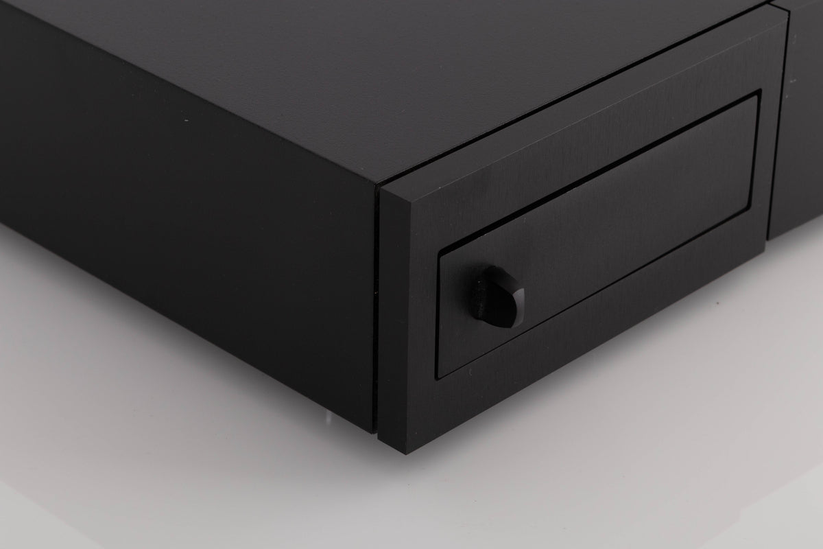 Front left corner view of a used Naim CDX2 CD Player