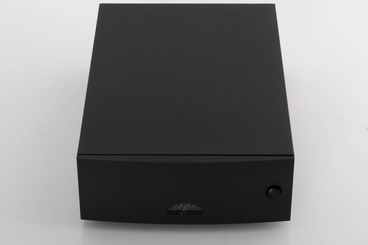 Top of a used Naim Hicap DR Power Supply in a Black finish