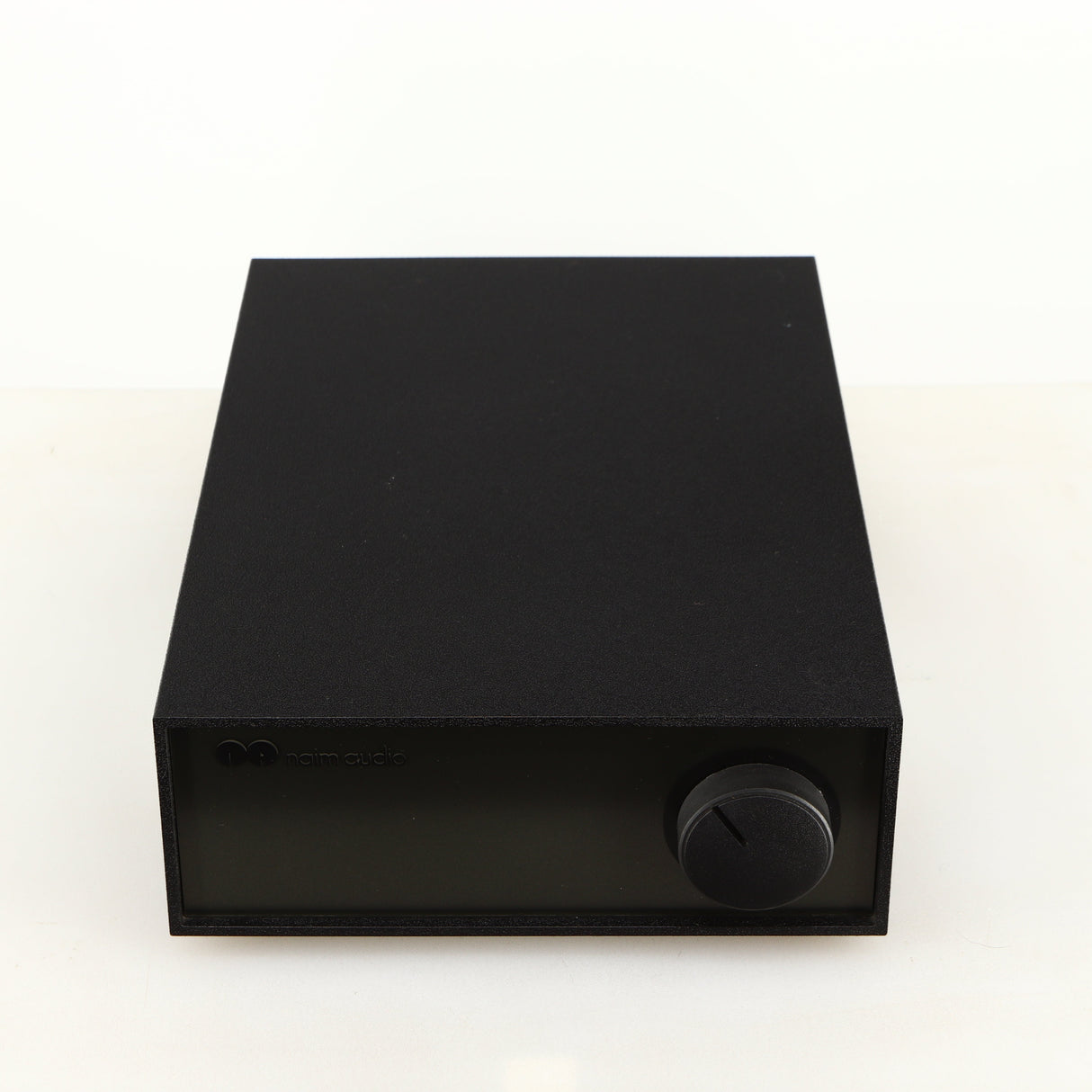 Top of a used Naim Hicap Power Supply in a black finish