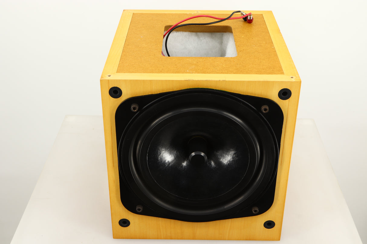 Bottom view of a used Naim Intro Head Unit with Driver in Maple finish