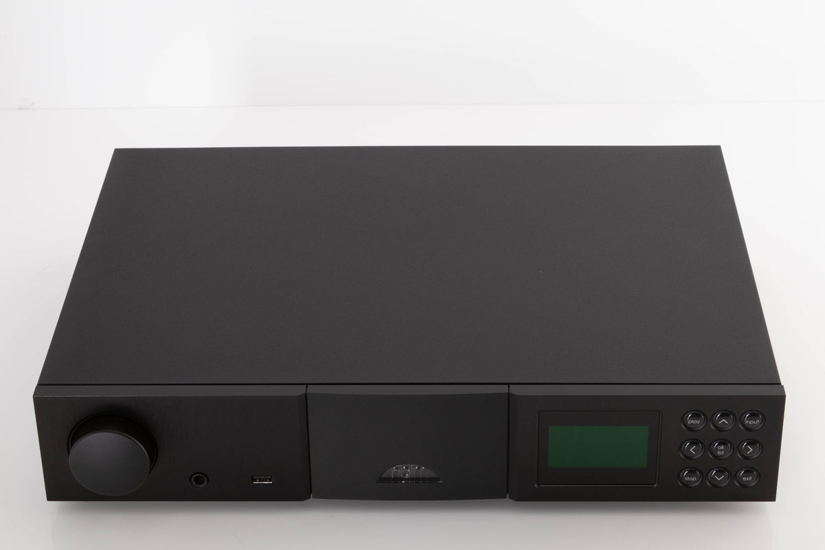 Top of a used Naim NAC N-272 Pre Amplifier in a Black finish