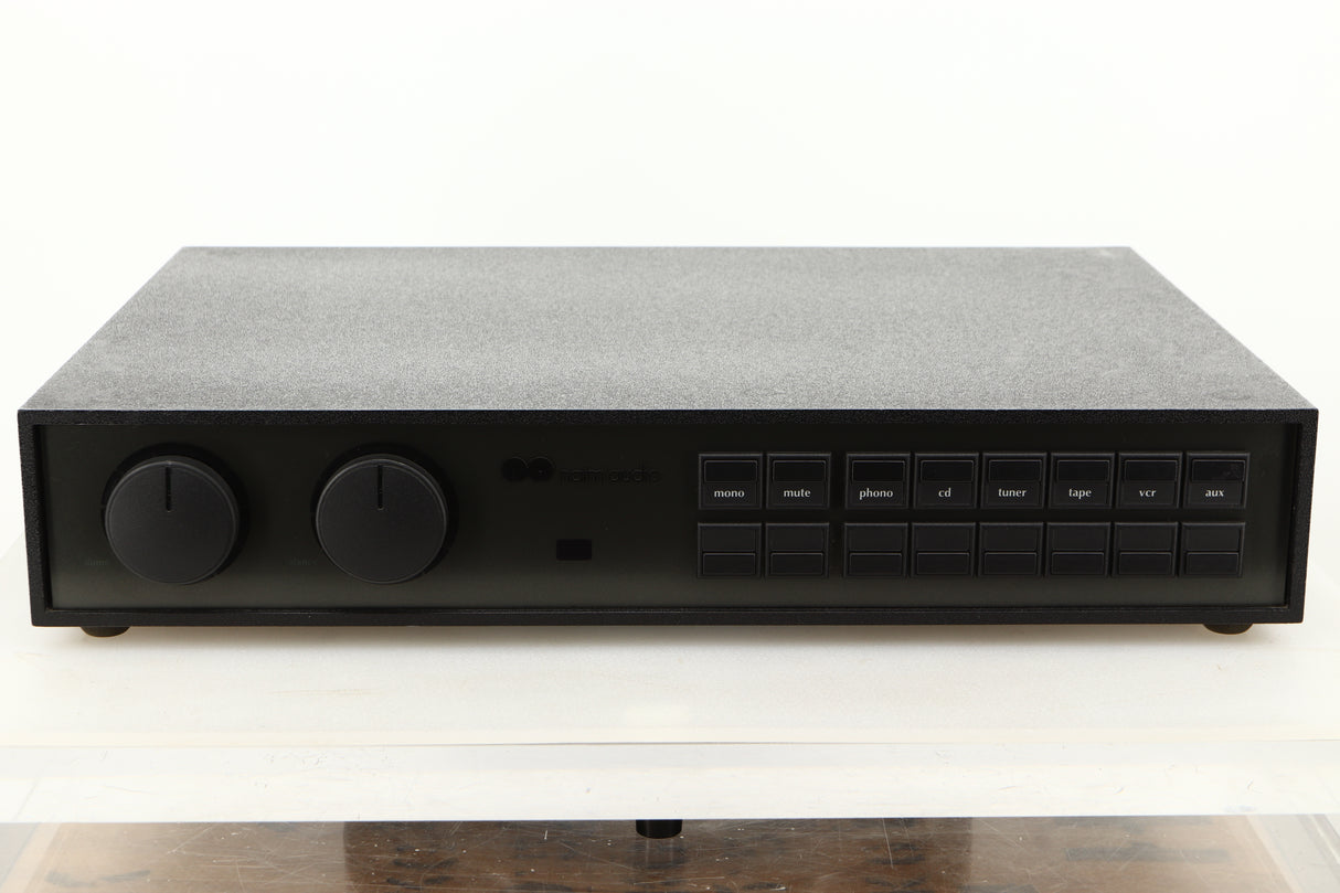 Front view of a used Naim NAC82 Pre Amplifier and NAPSC Power Supply