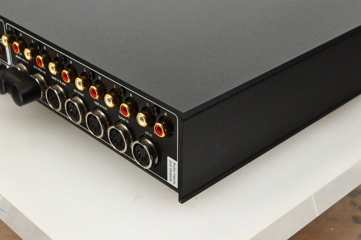 Rear right corner view of a used Naim Nait XS-2 Integrated Amplifier