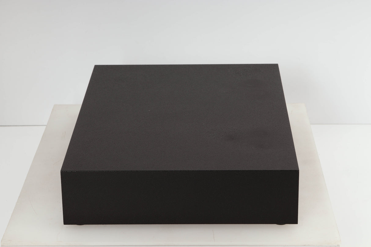 Right side view of a used Naim NAP250 Power Amplifier in a black finish