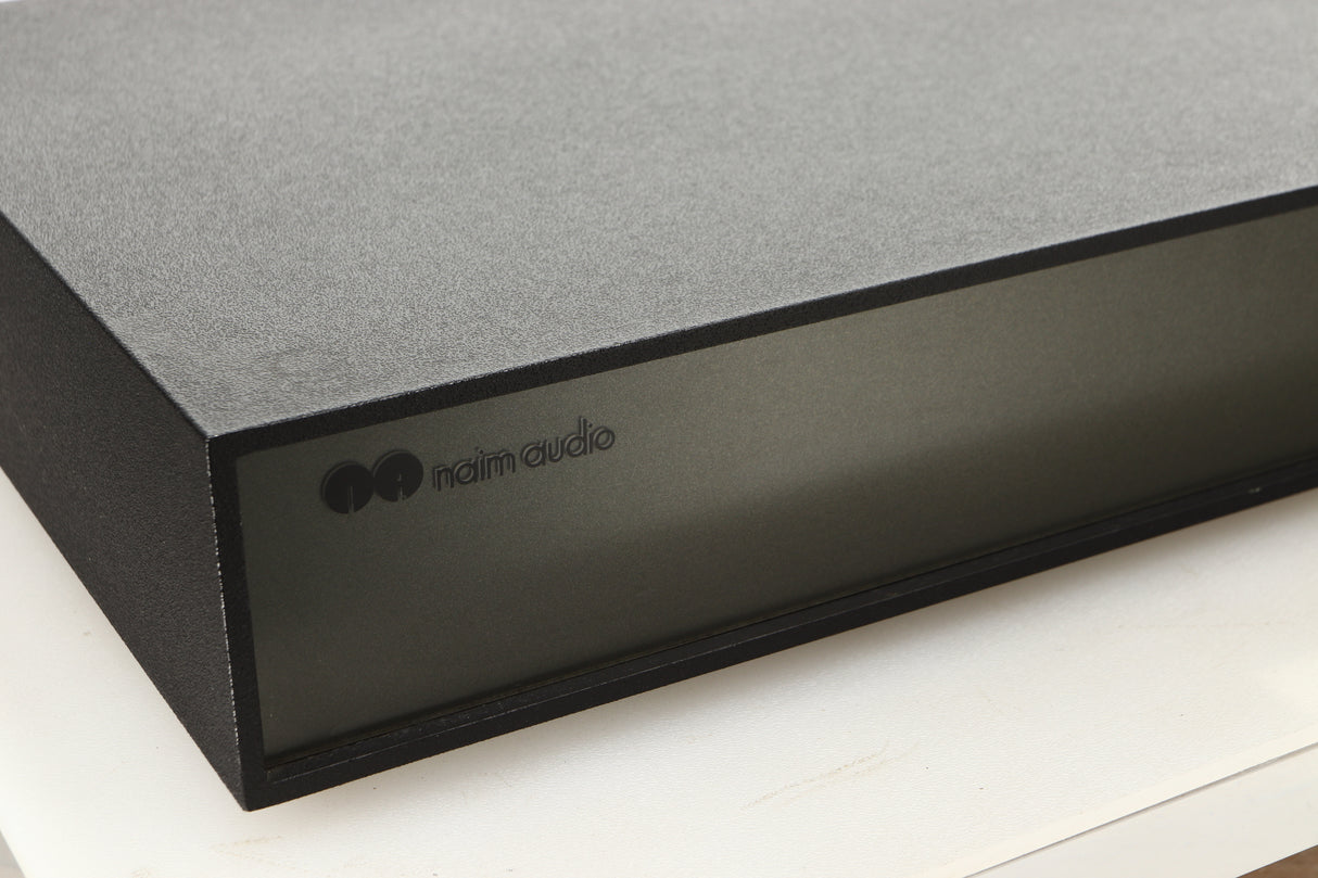 Close up view of a used Naim NAP250 Power Amplifier