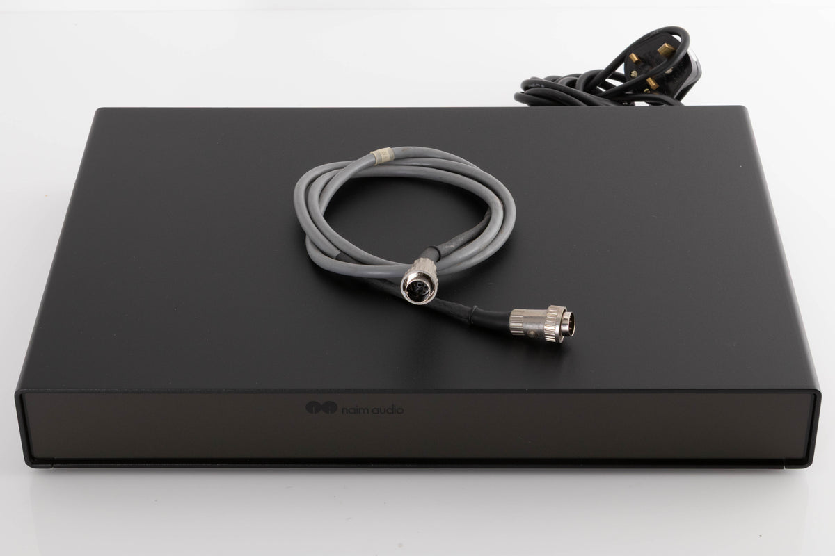 Top of a used Naim NAP90 Power Amplifier in a Black finish showing SNAIC4