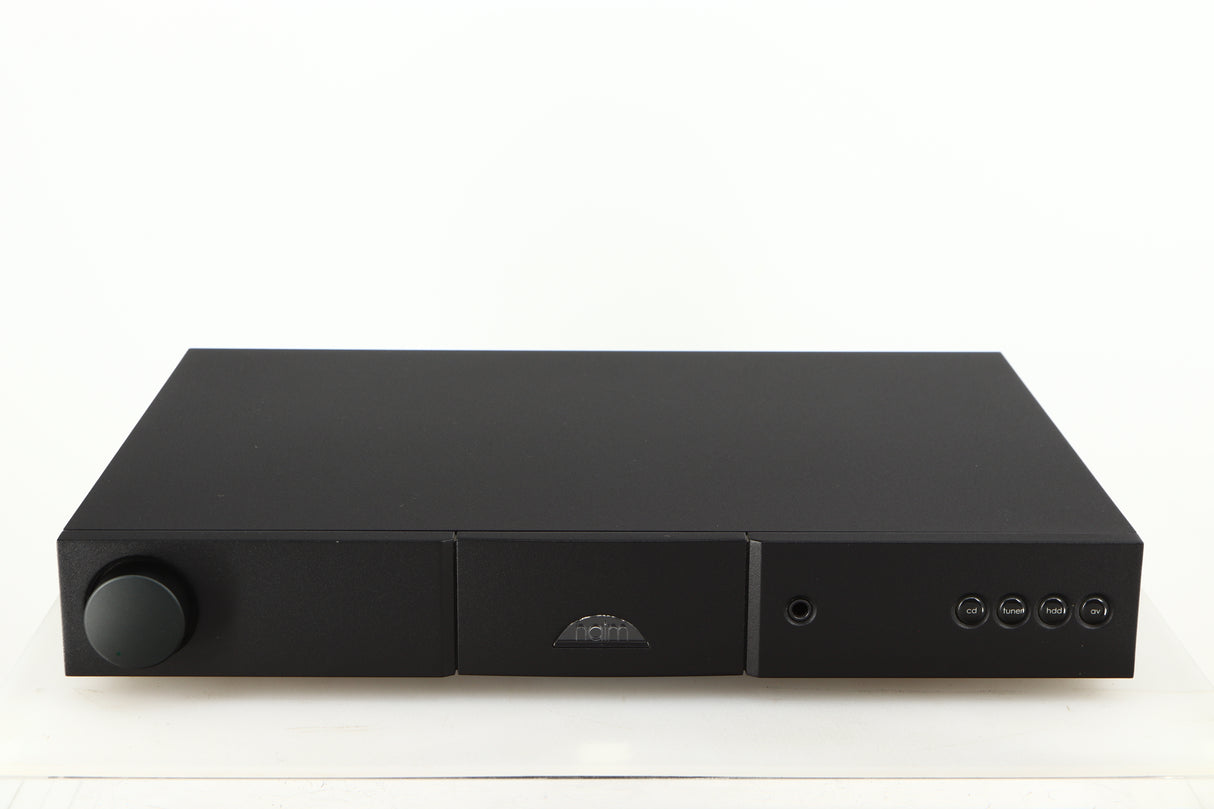 Front view of a used Naim Nait 5si Integrated Amplifier in a black finish