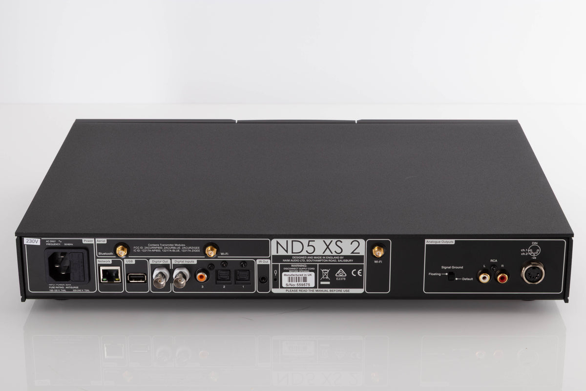 Rear view of a used Naim ND5 XS2 Network Streamer