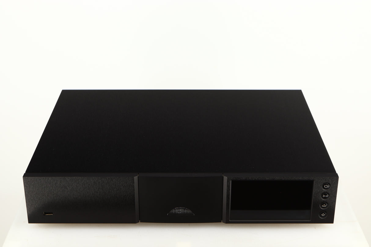 Top of a used Naim ND555 Media Player in a black finish