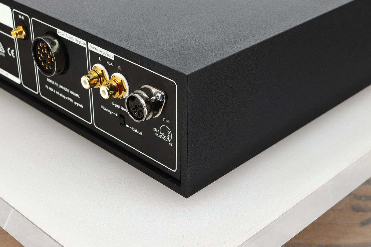 Rear right corner view of a used Naim NDX2 Streamer