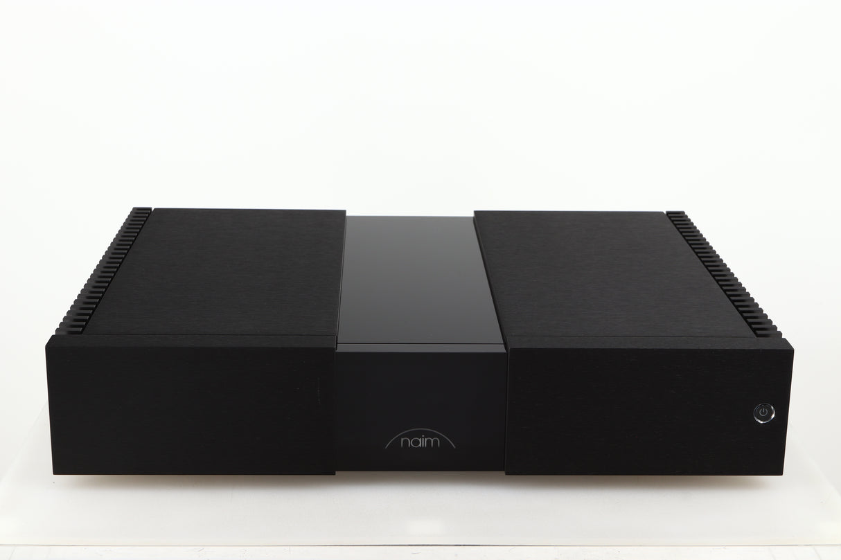 Front view of a used Naim NPX300 Power Supply in a black finish
