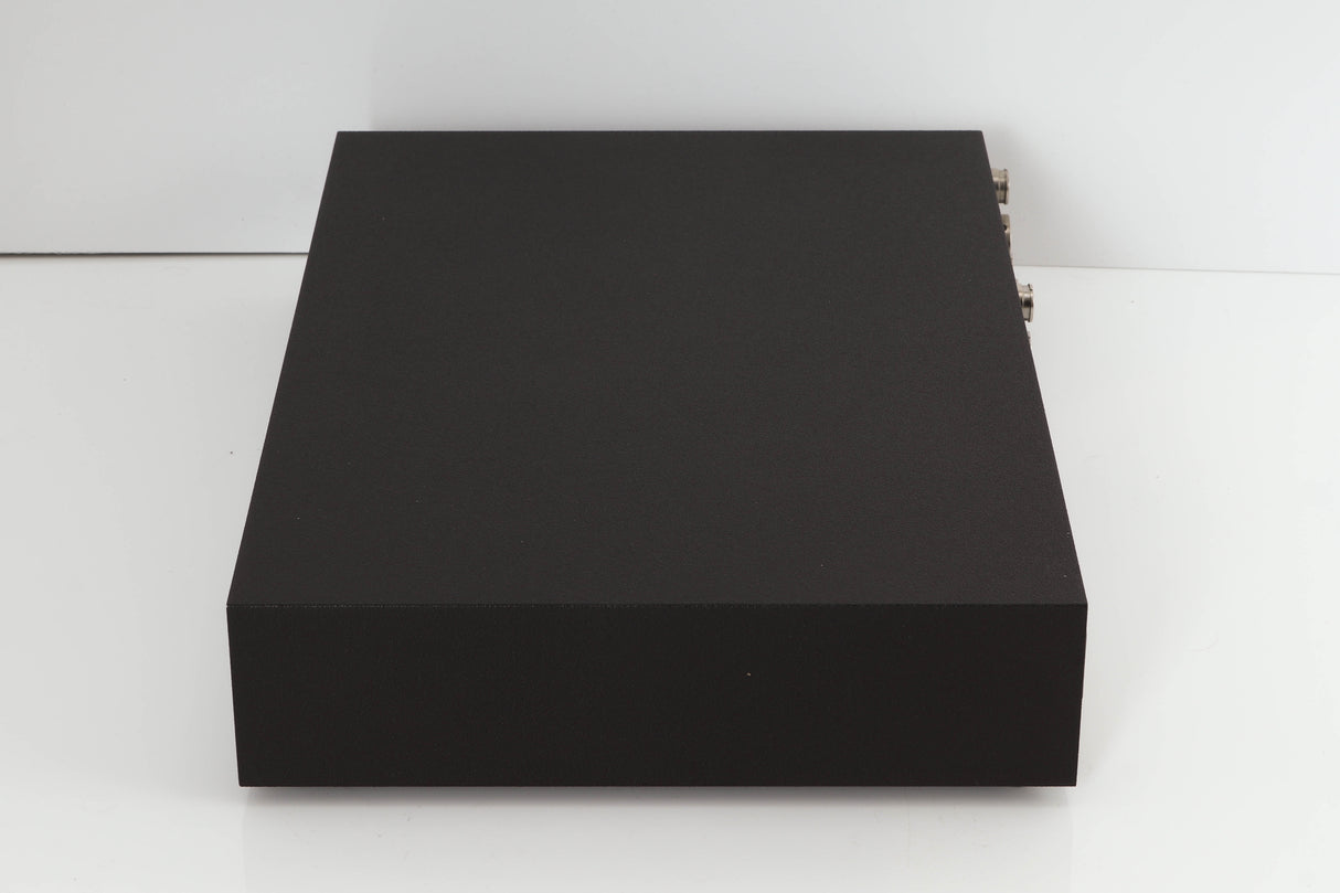 Right side view of a used Naim Supercap Power Supply in a black finish