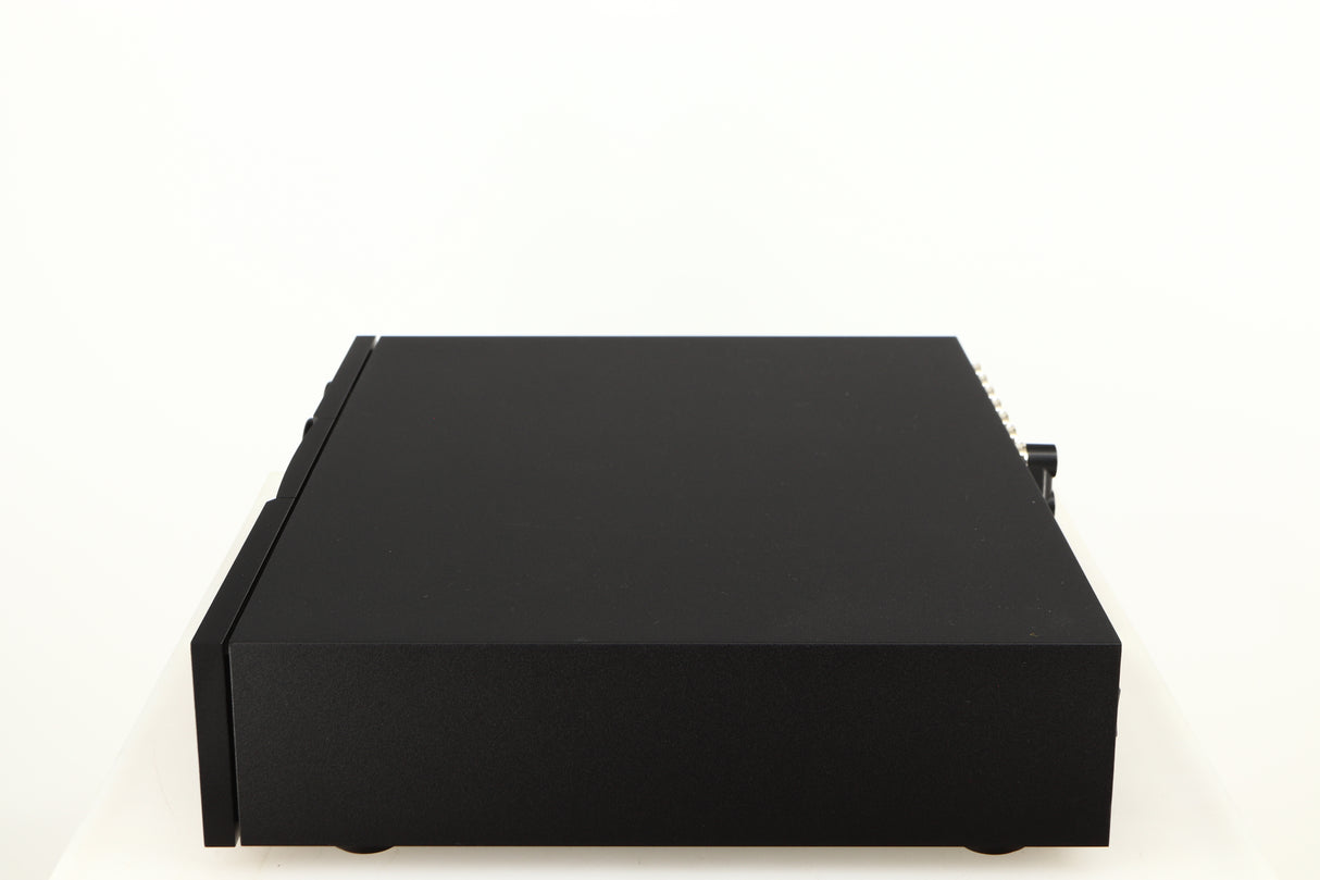 Right side view of a used Naim Supernait 3 Integrated Amplifier in a black finish