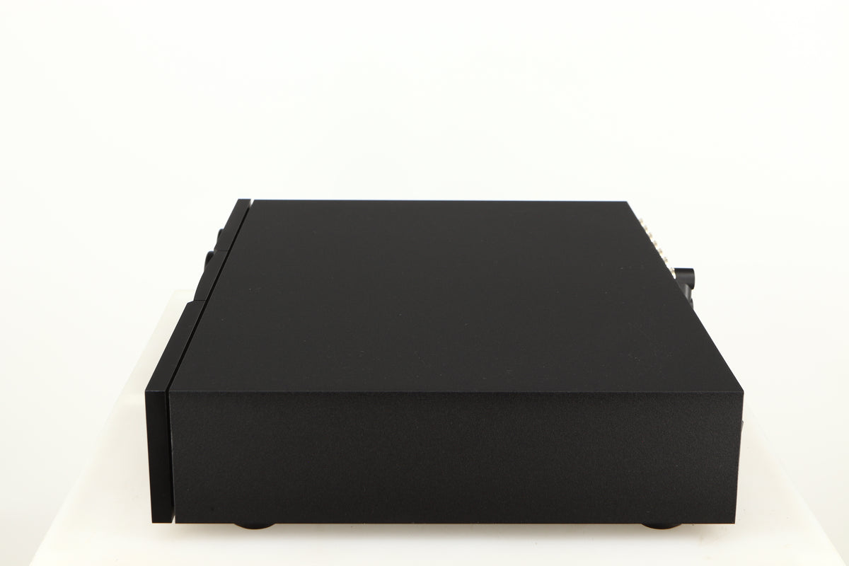 Right side view of a used Naim Supernait 3 Integrated Amplifier in a black finish
