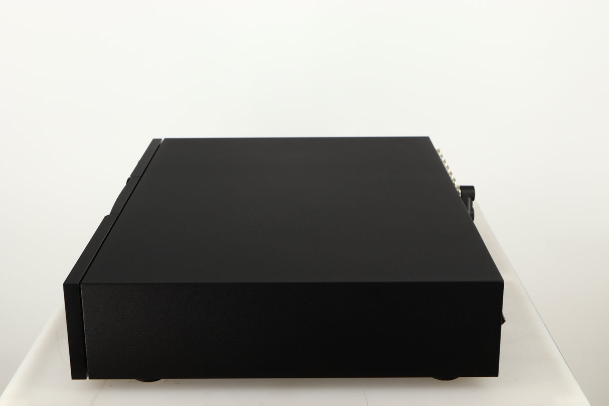 Right side view of a used Naim Supernait 3 Integrated Amplifier in a black finish