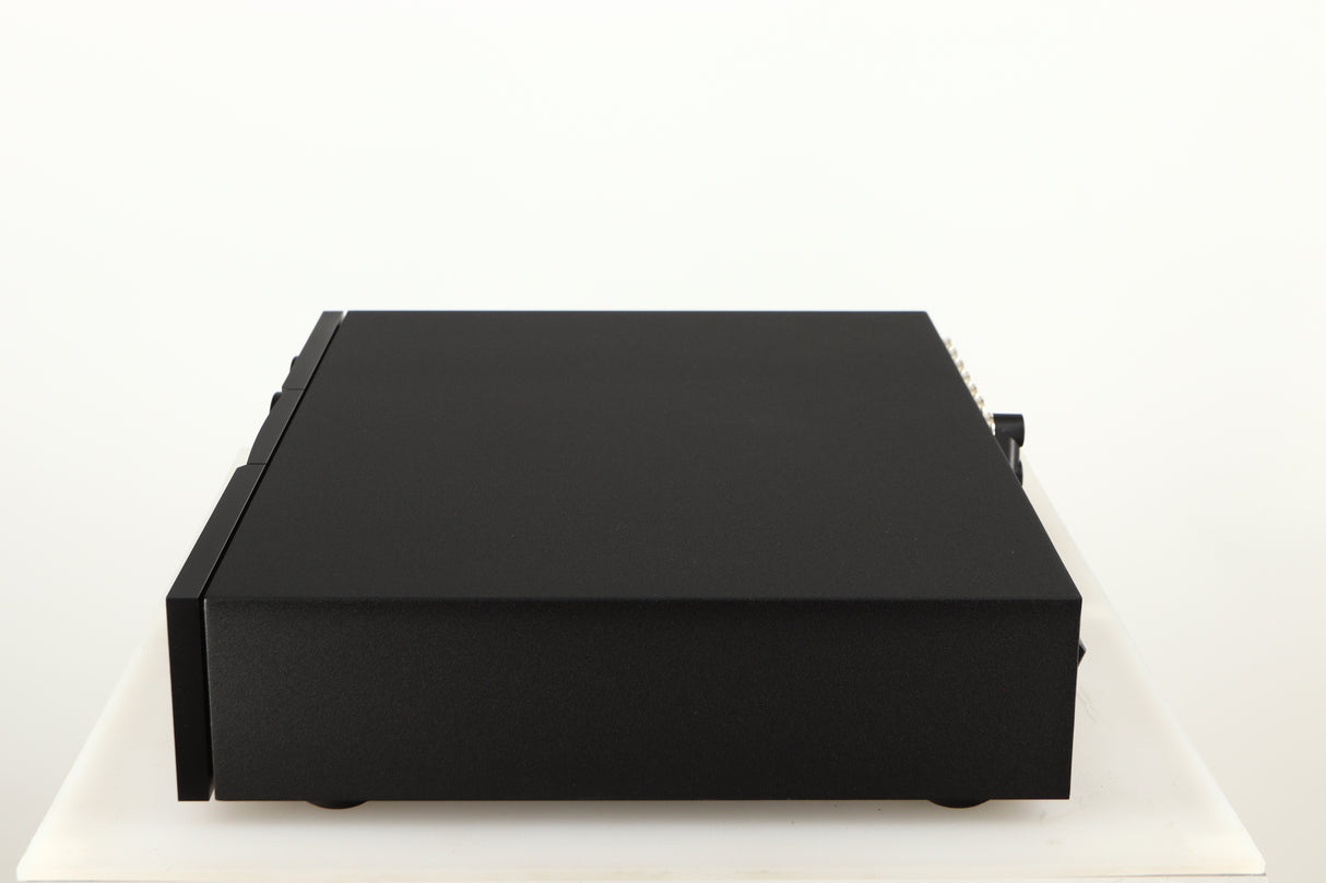 Right side view of a used Naim Supernait 3 Integrated Amplifier in a black finish