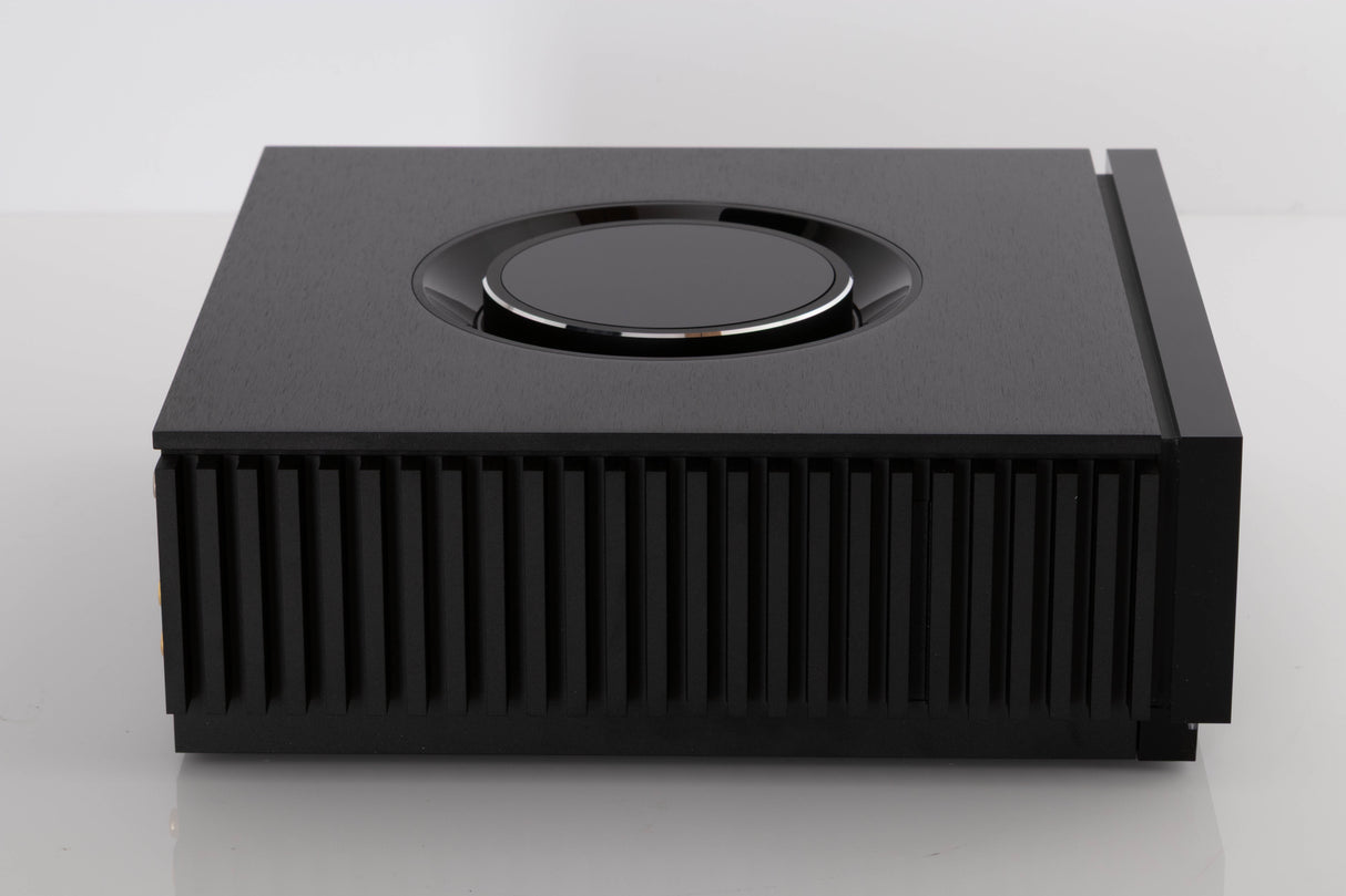 Side view of a used Naim Uniti Atom Headphone Edition Integrated System