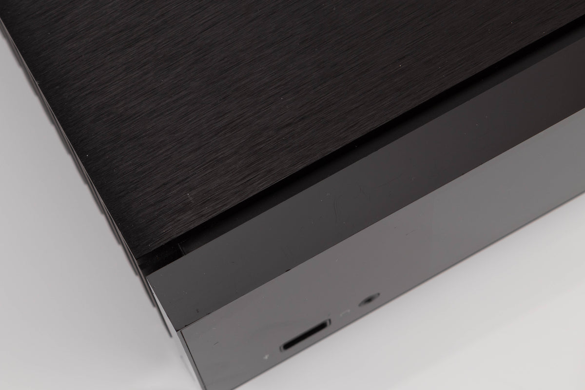 Close up view of a used Naim Uniti Atom Streaming Music System
