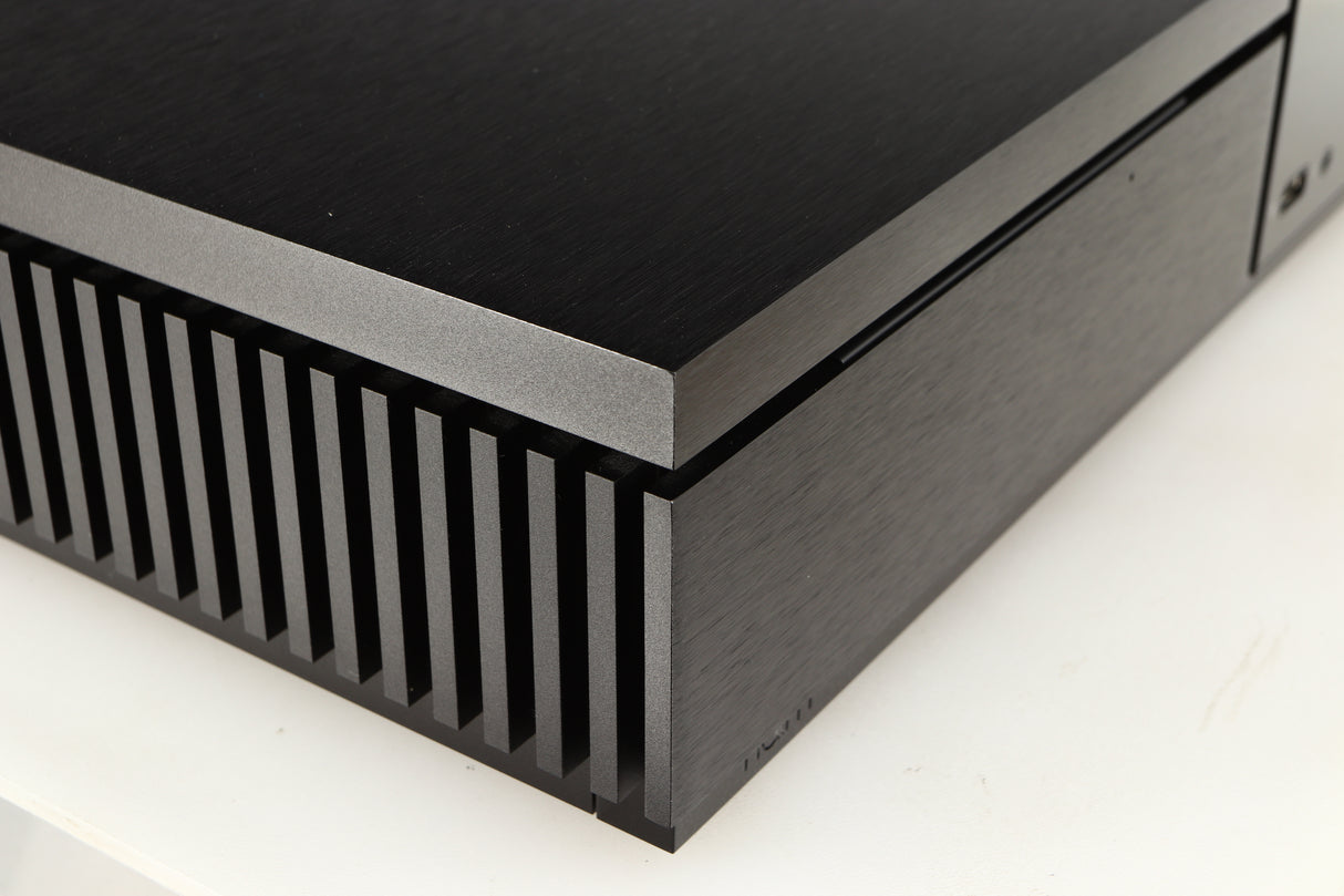 Front left corner of a used Naim Uniti Star Streaming System in a black finish