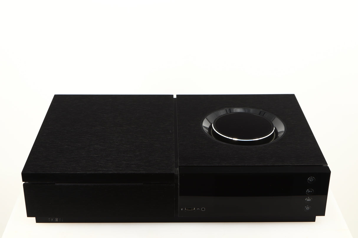 Top of a used Naim Uniti Star Streaming System in a black finish