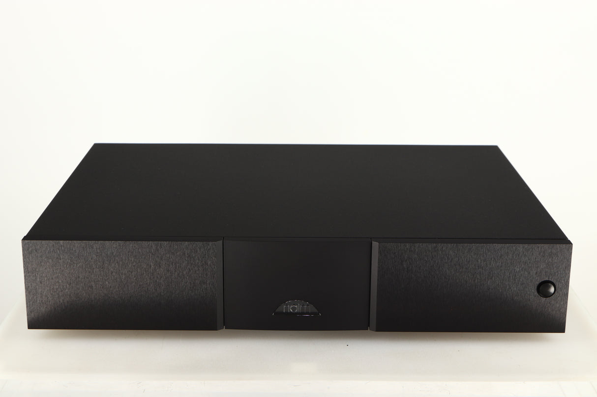 Front view of a used Naim XPS DR Power Supply in a black finish