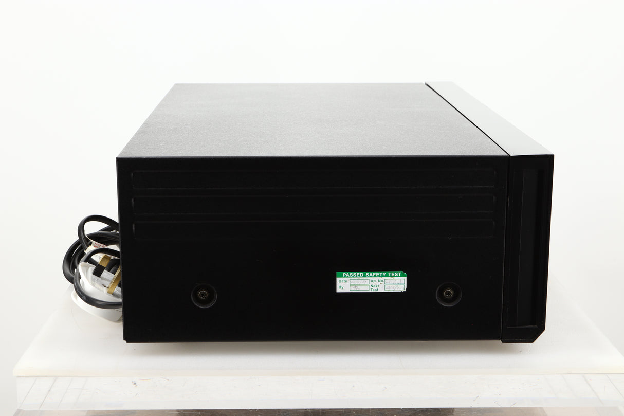 Side view of a used Nakamichi RX-202E Cassette Deck
