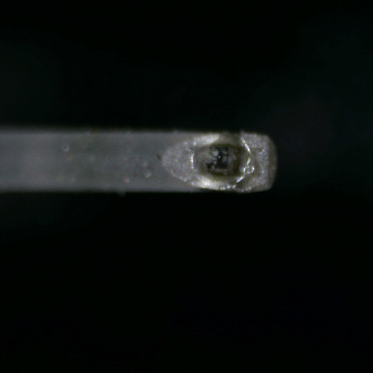 Close up of a used Ortofon Quintet Black S MC Cartridge showing stylus