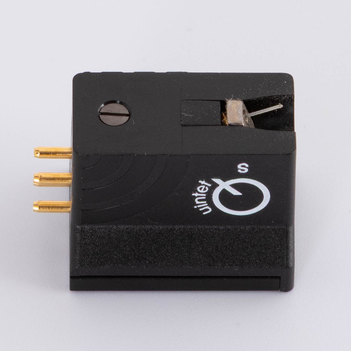 Left side view of a used Ortofon Quintet Black S MC Cartridge