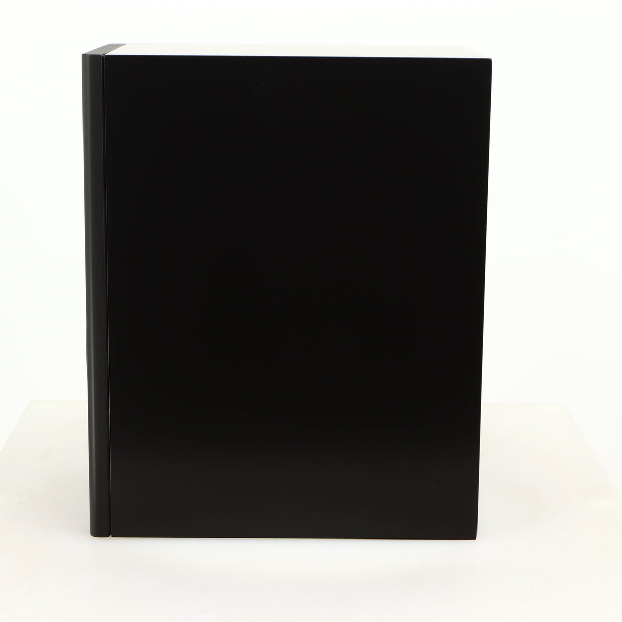 Right side view of a used PMC DB1 Gold Standmount Speaker in a black finish